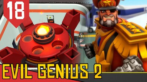 Começando a Construção da BOMBA ATOMICA - Evil Genius 2 Ivan Vermelho #18 [Gameplay PT-BR]