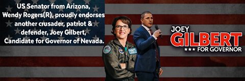 Ret. Air Force Officer & US Arizona Senator Endorses Nevada Governor Candidate Joey Gilbert