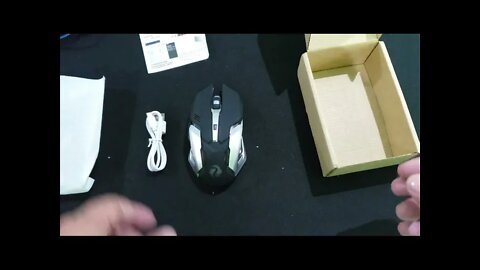 Unboxing MOUSE SEM FIO, GAMER e RECARREGÁVEL