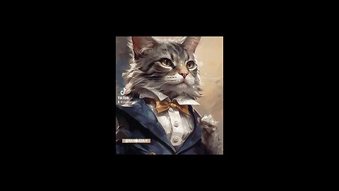 CAT art generated by Ai technology