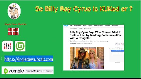 Quick NEWS ::: So Billy Ray Cyrus is KUKed or ?