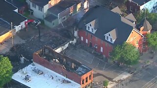 Video shows aftermath of devastating fire in Holly that destroyed historic buildings