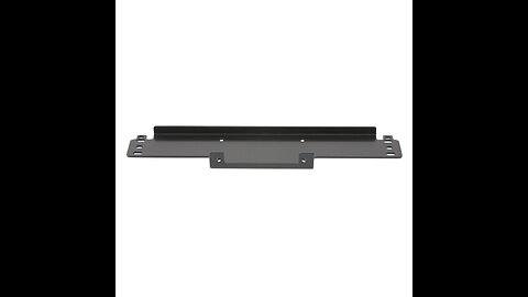 Smittybilt Winch Plate (Black) - 2802