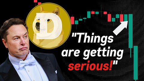 THINGS ARE GETTING SERIOUS FOR DOGECOIN! (DOGE PRICE PREDICTION)