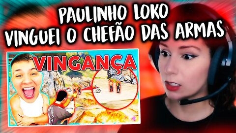 VINGUEI O CHEFÃO DAS ARM@S no GTA RP (Paulinho o LOKO) - REACT