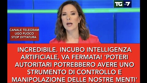 NWO, AGENDA DIGITALE: IA Intelligenza Artificiale 2023 Pericolo per l'umanità