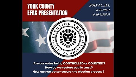 York County SC - EFAC Presentation