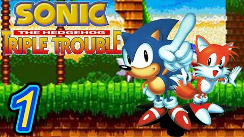 Let's Play Sonic Triple Trouble 16-Bit - Part 1 | THIS FAN GAME IS SO MUCH FUN!!