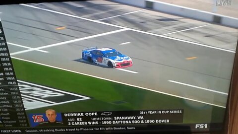 Derrike Cope Gets TV Time