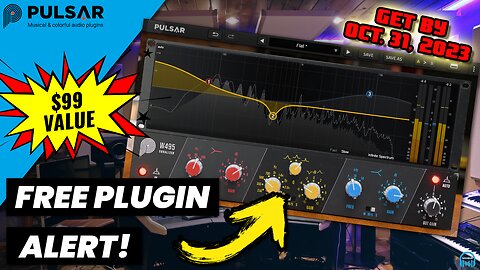 FREE PLUGIN ALERT 🚨 PULSAR W495 EQ (MID/SIDE)