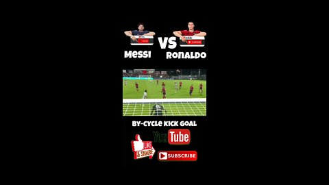 Messi vs ronaldo bicycle kick goal