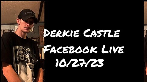 Derkie Castle Facebook Live 10/27/23. Friday night Live #derkieverse #derkie #white #sbaw