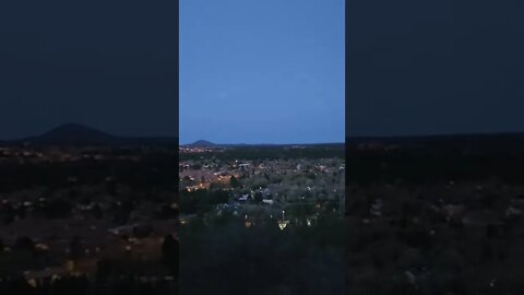 View of Flagstaff from the Lowell Observatory