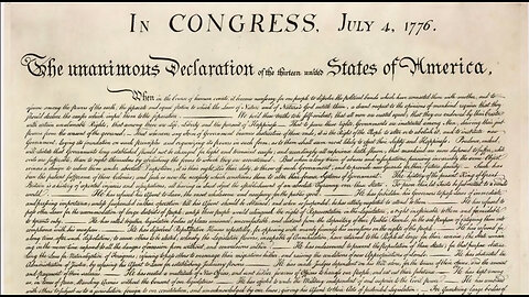 The Declaration Of Independence, read by John F. Kennedy