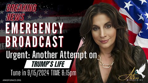 Emergency Broadcast Urgent: Another Attempt on Trump's LIFE!