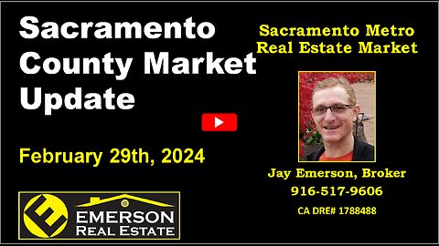 Sacramento County Real Estate Market Update