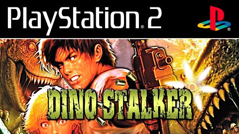 DINO STALKER (PS2) - Gameplay do início do jogo! Dino Crisis de PS2! Game de dinossauros! (PT-BR)