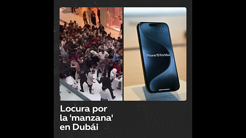 Colas infinitas en Dubái por el lanzamiento del nuevo Iphone 15