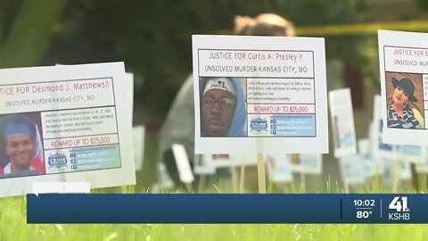 Families of murder victims gathered for a vigil for 680 unsolved homicide cases