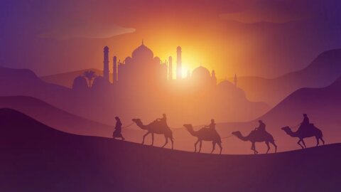 Soothing Arabian Music - Journey at Sunset