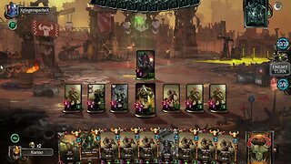 Warhammer 40k Warpforge, casual 9/28/2024 (no commentary)