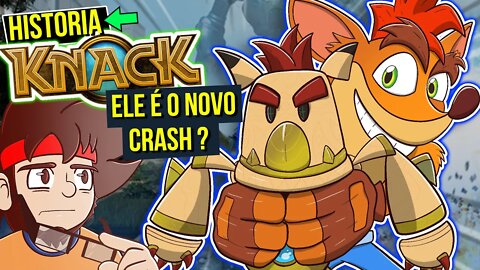 KNACK - O NOVO CRASH no PLAYSTATION 😱| rk play