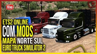 🔴 ETS2 1.44 MULTPLAYER MAPA NORTE SUL EURO TRUCK SIMULATOR 2 1.44