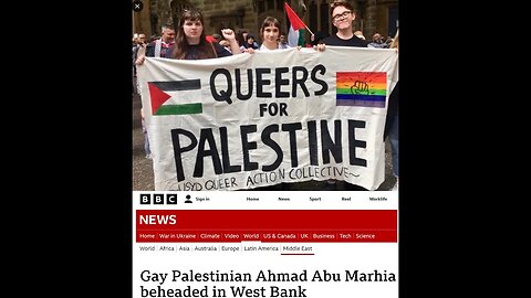 The bizarre allegiance of the LGBTQ and Palestine... #hamasattack #lgbtq #palestine