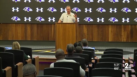 Ravens introduce new offensive coordinator Todd Monken