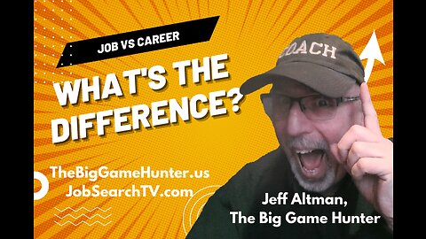 Job vs Career: What's The Difference Between a Job and a Career? | JobSearchTV.com