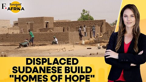 Displaced Sudanese Build New Abodes From Clay, Mud & Palm Fronds Amid Raging War| Firstpost Africa