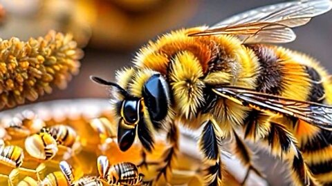 How do bees make honey?