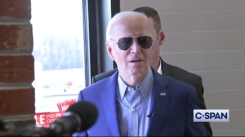 Biden Strangely Tells Reporter Not To Jump