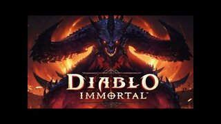 Jogando o novo DIABLO IMMORTAL no Android