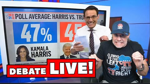 Watching TRUMP vs HARRIS - LIVE