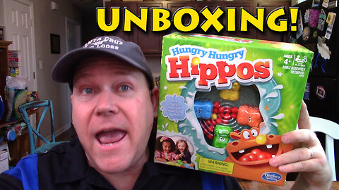 HUNGRY HUNGRY HIPPOS 2023 Unboxing, History and How-To! - Dandy Fun House episode 27