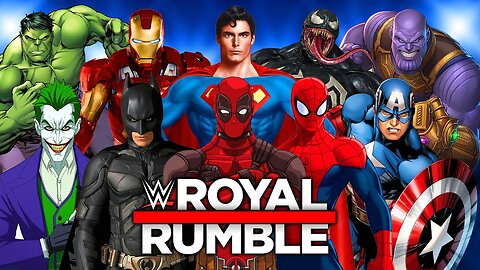 Hero’s vs Villans Royal Rumble In 2k23