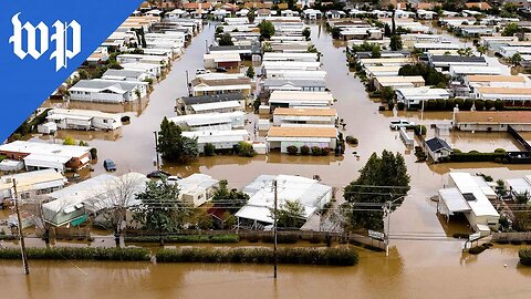 Catastrophic scenes from the California storms