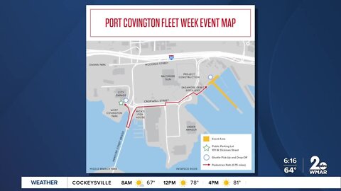 New Fleet Week site at Port Covington welcomes visitors