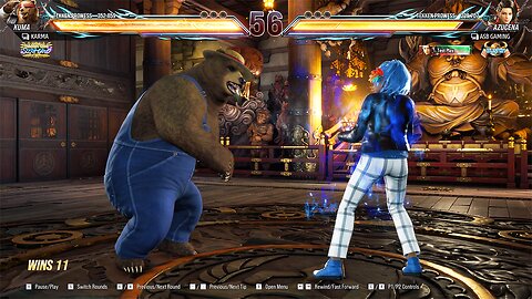 Kuma Vs Azucena Tekken 8 Online Ranked match