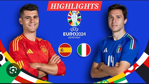 Highlights - Italy 🇮🇹 Vs Spain 🇪🇸 Football Match