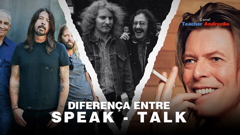 A diferença entre "to speak" e "to talk" - aprenda com música!