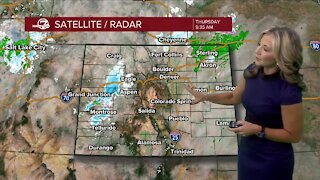 What to expect as quick storm moves across Colorado Thursday