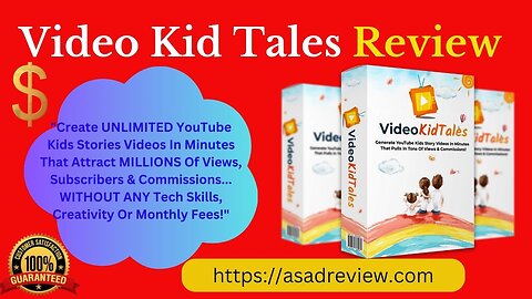 Video Kid Tales Review & Demo