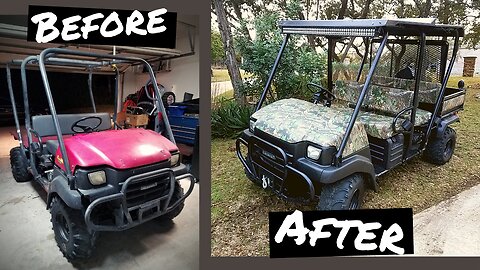 Resurrecting a Kawasaki Mule Trans 4x4