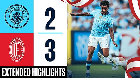 HIGHLIGHTS / MAN CITY 2-3 AC MILAN / Haaland, Colombo (2), McAtee & Nasti Goals!