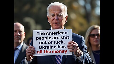 "Do you have any words to the victims of the hurricane?" BIDEN: "We've given everything "