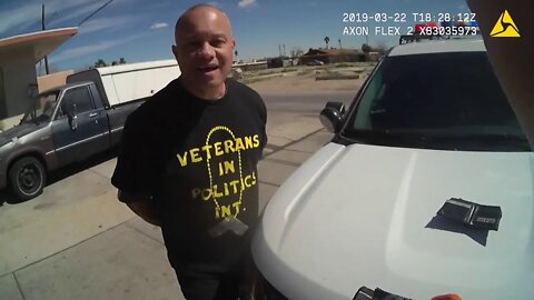 Veterans In Politics International President Constitutional Rights Violated by LVMPD Officer part 1