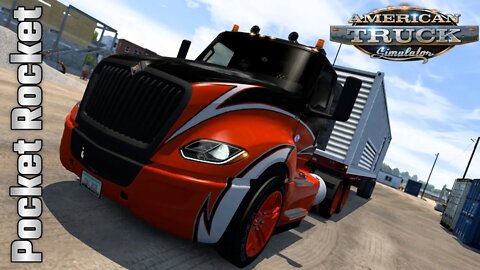 ATS 1.43 American Truck Simulator Hard Trucking #International Pocket Rocket