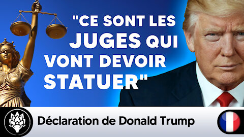 Trump : "Ce sont les juges qui vont devoir statuer" #MailFraud